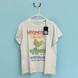 CHASER Woodstock Distressed Graphic Tee